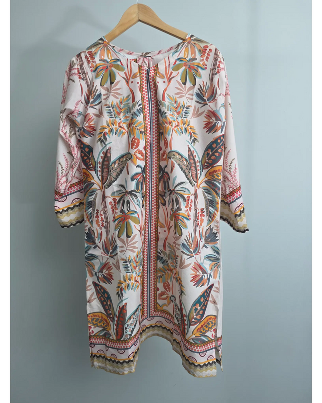 Printed crepe co ord set for women – 2 piece summer outfit