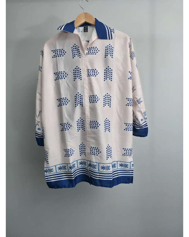 Printed crepe co ord set for women