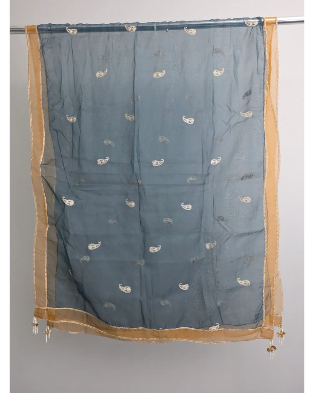 Women festive mustard lawn kurta set summer wear