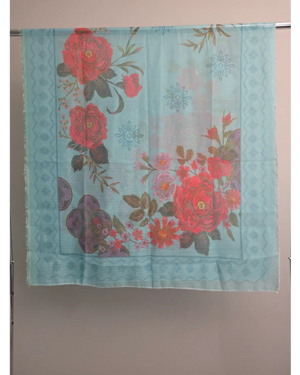 Summer lawn embroidered 3 piece suit