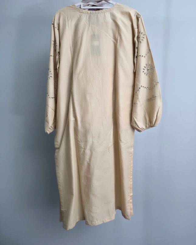 Summer skin color lawn suit for women