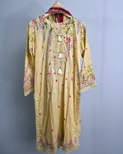 Embroidered lawn shirt Pakistani women dress